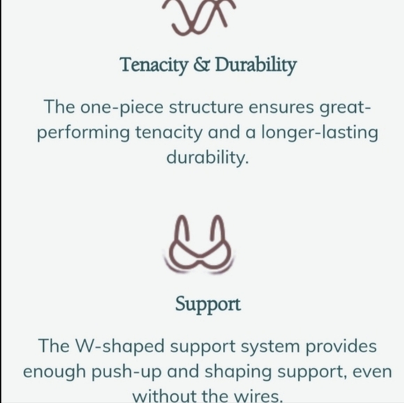 NEW COOBIE Bras Style 9012 One Size and Full Size Navy Pink Polka Dot - Picture 6 of 11